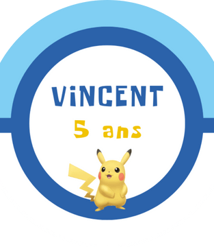 Box décoration anniversaire pokemon bleu Saint Laurent du Var, Nice, Cagnes sur Mer, Villeneuve, Vence, Antibes, Biot, Saint Jeannet, La Gaude, Colomars, La Colle sur Loup, Alpes Maritimes, Var, PACA, France