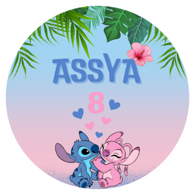 Box décoration personnalisée anniversaire Stitch et Angel Saint Laurent du Var, Nice, Cagnes sur Mer, Villeneuve, Vence, Antibes, Biot, Saint Jeannet, La Gaude, Colomars, La Colle sur Loup, Alpes Maritimes, Var, PACA, France