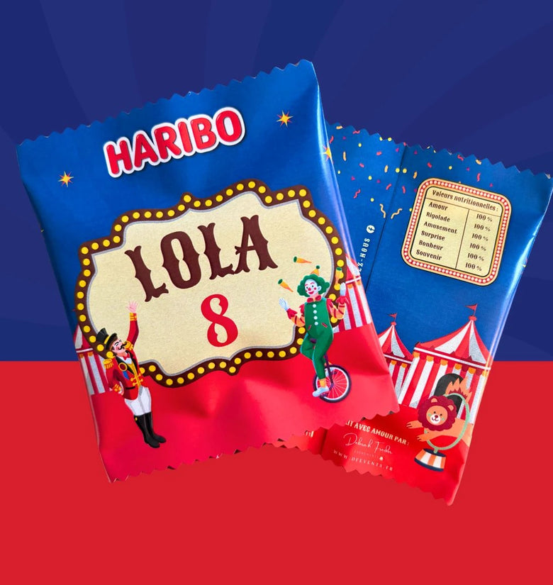 Personalised haribo bags sale