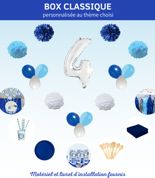 Box décoration personnalisée anniversaire thème marin 06, Box décoration personnalisée anniversaire thème marin 83, Box décoration personnalisée anniversaire thème marin France, DF Events