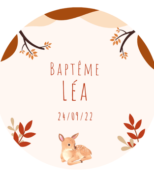 Box décoration personnalisée baptême oh my biche terracotta Saint Laurent du Var, Nice, Cagnes sur Mer, Villeneuve, Vence, Antibes, Biot, Saint Jeannet, La Gaude, Colomars, La Colle sur Loup, Alpes Maritimes, Var, PACA, France