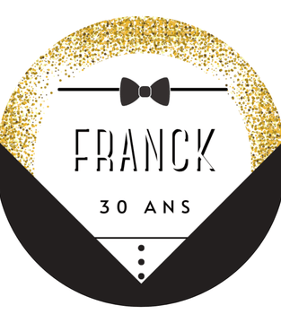 Box décoration personnalisée anniversaire homme nœud papillon Saint Laurent du Var, Nice, Cagnes sur Mer, Villeneuve, Vence, Antibes, Biot, Saint Jeannet, La Gaude, Colomars, La Colle sur Loup, Alpes Maritimes, Var, PACA, France