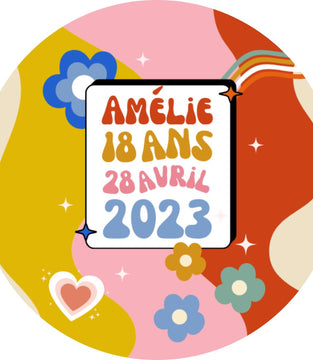 THEME PERSONNALISE ANNIVERSAIRE HIPPIE ANNEE 70, Saint Laurent du Var, La Gaude, Cagnes sur Mer, Antibes, Carros, Villeneuve loubet, Fréjus, Saint Raphaël, Cannes, Vence, Colomars, Toulon, La Colle sur Loup, Alpes Maritimes, Var, PACA, France