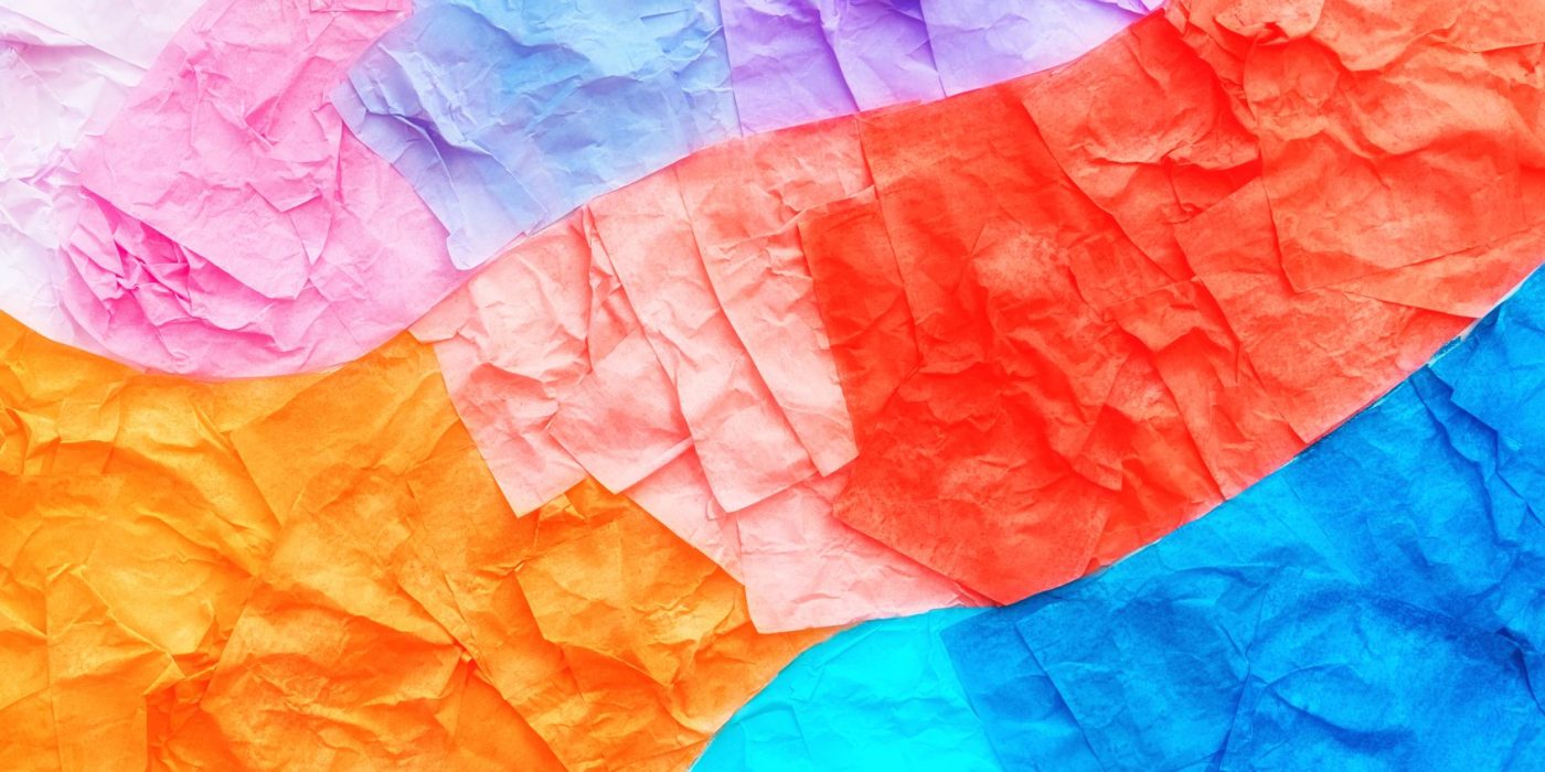 Réussir une guirlande en papier de soie qui tient